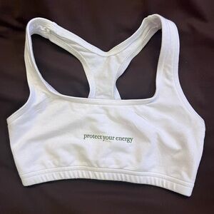 Peace Collective “Protect Your Energy” Sports Bra
